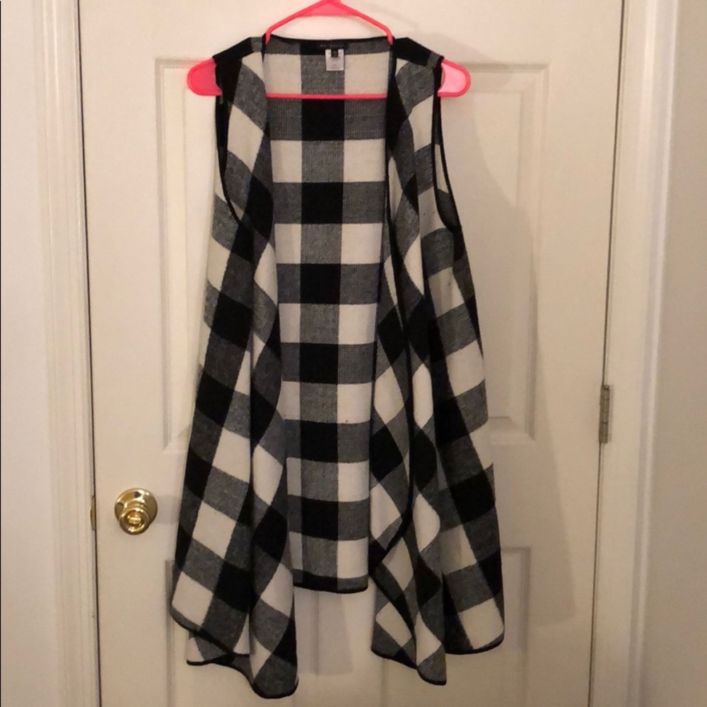 Cute Plaid Vest